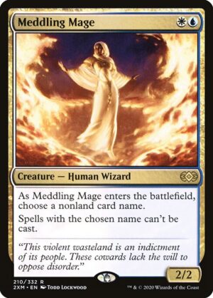 Meddling Mage [Double Masters] - NM