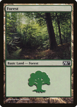 Forest (Foil) [Magic 2011] - NM