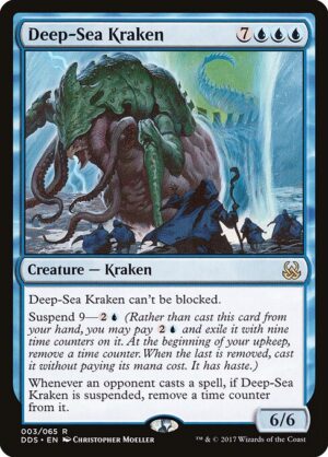 Deep-Sea Kraken [Duel Decks: Mind vs. Might] - NM