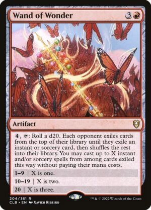 Wand of Wonder [Commander Legends: Battle for Baldur's Gate] - NM