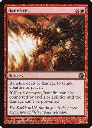 Banefire [Duels of the Planeswalkers] - NM