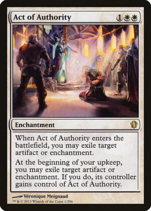 Act of Authority [Commander 2013] - NM