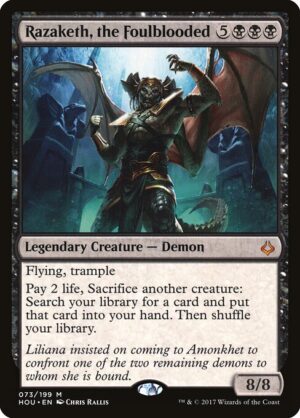 Razaketh, the Foulblooded [Hour of Devastation] - NM