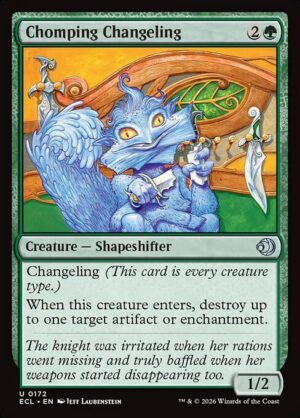 Chomping Changeling [Lorwyn Eclipsed] - NM