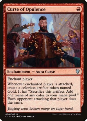 Curse of Opulence [Commander 2017] - NM