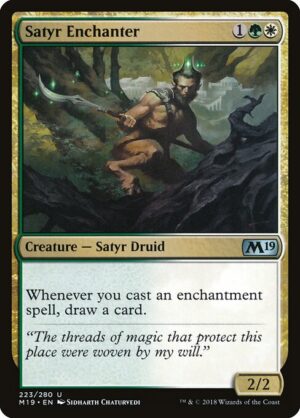 Satyr Enchanter [Core Set 2019] - NM
