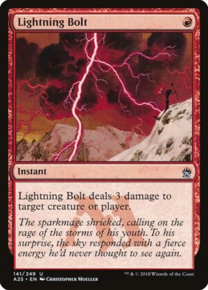 Lightning Bolt [Masters 25] - NM