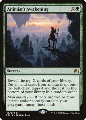 Animist's Awakening [Magic Origins] - NM