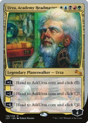 Urza, Academy Headmaster [Unstable] - NM