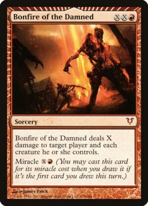 Bonfire of the Damned [Avacyn Restored] - NM