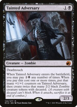 Tainted Adversary [Innistrad: Midnight Hunt] - NM
