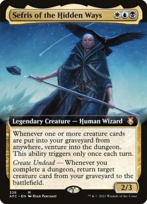 Sefris of the Hidden Ways [Forgotten Realms Commander] - NM