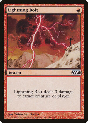Lightning Bolt [Magic 2011] - NM