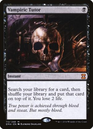 Vampiric Tutor (Foil) [Eternal Masters] - NM