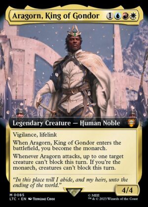 Aragorn, King of Gondor [Tales of Middle-earth Commander] - NM