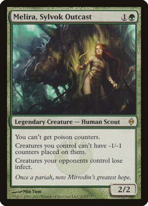 Melira, Sylvok Outcast [New Phyrexia] - NM