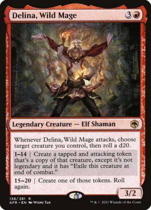 Delina, Wild Mage [Adventures in the Forgotten Realms] - NM