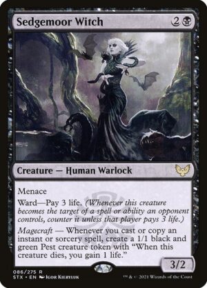 Sedgemoor Witch [Strixhaven: School of Mages] - NM