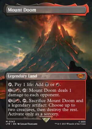 Mount Doom [The Lord of the Rings: Tales of Middle-earth] - NM