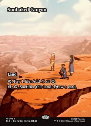 Sunbaked Canyon [Avatar: The Last Airbender Eternal] - NM