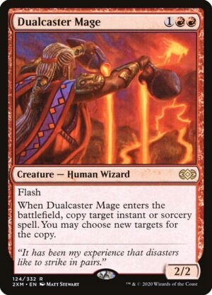 Dualcaster Mage [Double Masters] - NM