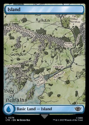 Island [The Lord of the Rings: Tales of Middle-earth] - NM