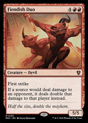 Fiendish Duo [Murders at Karlov Manor Commander] - NM