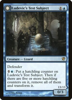 Ludevic's Test Subject // Ludevic's Abomination (Foil) [Innistrad] - NM