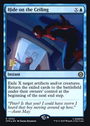 Hide on the Ceiling (Foil) [Marvel's Spider-Man Promos] - NM