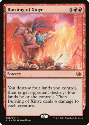 Burning of Xinye (Foil) [From the Vault: Annihilation] - NM