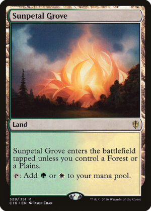Sunpetal Grove [Commander 2016] - NM