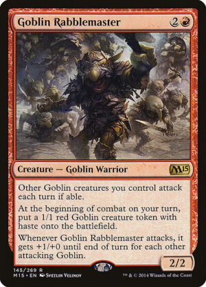 Goblin Rabblemaster [Magic 2015] - NM