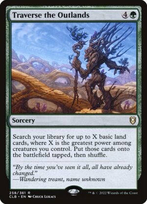 Traverse the Outlands [Commander Legends: Battle for Baldur's Gate] - NM