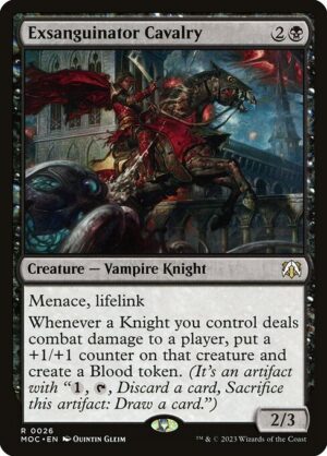 Exsanguinator Cavalry [March of the Machine Commander] - NM