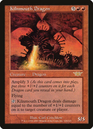 Kilnmouth Dragon (Foil) [Legions] - NM