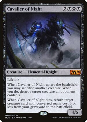 Cavalier of Night [Core Set 2020] - NM