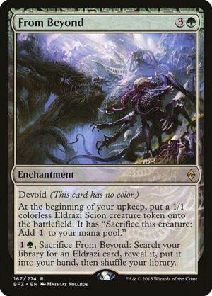 From Beyond [Battle for Zendikar] - NM