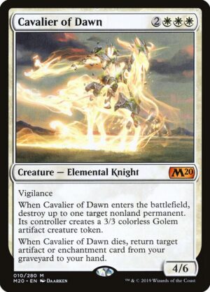 Cavalier of Dawn [Core Set 2020] - NM