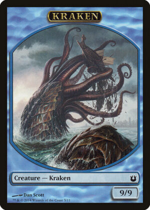 Kraken [Born of the Gods Tokens] - NM