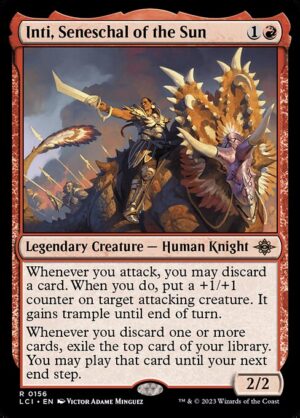 Inti, Seneschal of the Sun [The Lost Caverns of Ixalan] - NM