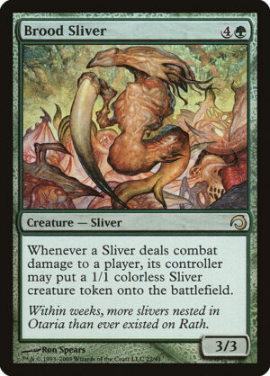 Brood Sliver (Foil) [Premium Deck Series: Slivers] - NM