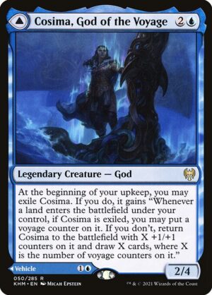 Cosima, God of the Voyage // The Omenkeel [Kaldheim] - NM