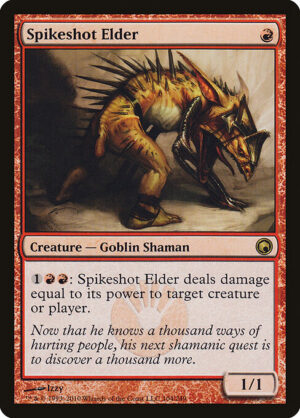 Spikeshot Elder (Foil) [Scars of Mirrodin] - NM