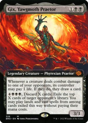 Gix, Yawgmoth Praetor [The Brothers' War] - NM