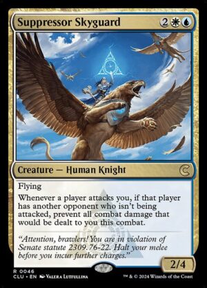 Suppressor Skyguard [Ravnica: Clue Edition] - NM