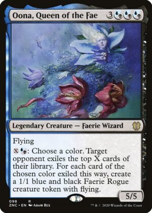 Oona, Queen of the Fae [Zendikar Rising Commander] - NM