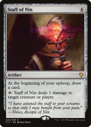 Staff of Nin [Commander 2017] - NM