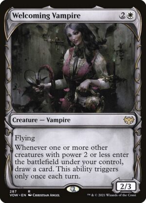 Welcoming Vampire [Innistrad: Crimson Vow] - NM