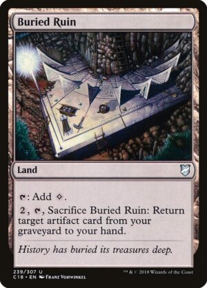 Buried Ruin [Commander 2018] - NM