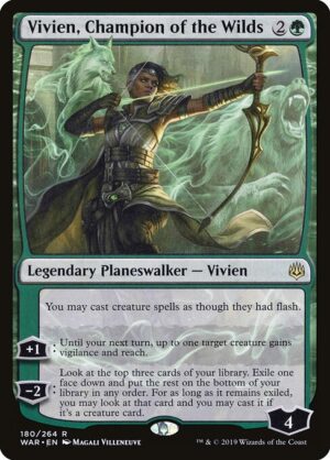 Vivien, Champion of the Wilds [War of the Spark] - NM